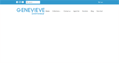 Desktop Screenshot of genevieve.com.au